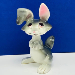 Easter Bunny figurine foreign nodder bobblehead